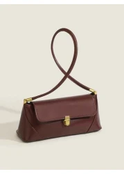 حقيبة كتف نسائية عصرية بطراز البوجينفيل الفرنسي بطراز بسيط لعام 2025، حقيبة نسائية متعددة الاستخدامات على الكت