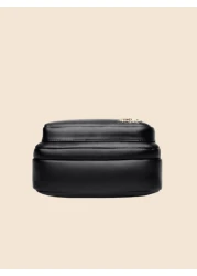 حقيبة يد جلدية فاخرة ذات 3 طبقات، حقيبة كتف للنساء، حقيبة تصميم عالية الجودة