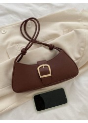 Buckle Decor Bag