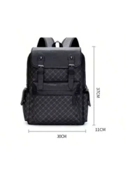  Hot Selling Men s Backpack Laptop Bag Fashion Casual Plaid Schoolbag Large Capacity Business Travel Rucksack