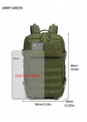 Outdoor Camping Hiking Backpack Summer Travel Bag Laptop Backpack Black Backpack Vintage Sports Bag Large Capacity Multi Function Portable Travel Vacation Gym Fitness Bag Oxford Fabric Minimalist Casu