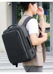 Simple Business Style Solid Color High End Texture Bag And Winter New Fashion Handbag Casual Versatile Shoulder Bag Commuting Travel Travel Large Capacity Backpack Cabin Bag Summer School Bag Christma