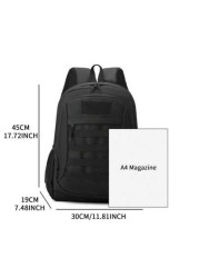 New Simple Large Capacity Tactical Camouflage Backpack Multifunctional Outdoor Camping Bag Hiking Rucksack With Multiple Compartments Suitable As Gift For Teenagers Backpack For Travel