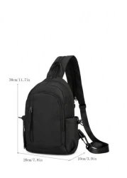 Men Functional Backpacks School Bag Bookbag Black Bag Casual Daypack Business Outdoor Minimalist For Students Valentines Gifts Rucksack Summer College Bag Dad Bag For School Multi Functional For Books