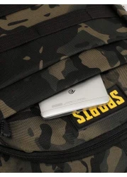 Camouflage Tactical Backpack Men Purse Can Hold 15 6 Inch Computer Bag Lightweight School Bag Large Capacity Travel Bag Commuter Convenient Day Bag Multifunctional Book Bag For Students Junior High Sc