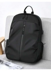 Travel Outdoor Oxford Cloth Backpack Large Capacity Business Backpack Heavy Duty Laptop Backpack Vacation School Summer Carry On Polyester Business Casual Black Personalized Gifts Boyfriend Hiking Stu