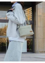 حقيبة كتف نايلون كاجوال، حقيبة كروس بودي، قابلة للتعديل، سحاب مقاوم للماء، حقيبة بحزام واحد مع جيوب متعددة، ل