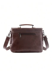 saroxi Men s Casual Shoulder Crossbody Bag Fashion Business Commuter Gift Christmas Fall University Sling Bag Cross Side Bag Gifts Scream Briefcase Document Bag Computer Bag Laptop Bag Large Capacity