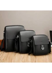 Men s Shoulder Bag Backpack Crossbody Bag Casual Small Bag Multifunctional Business Bag Sling Bag Square Bag Black Bag Business Casual Water Proof Valentines Scream Bag Winter Thanksgiving Travel Purs