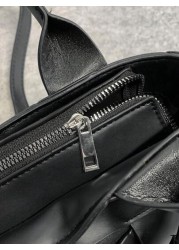 peach tree Men s Messenger Bag Shoulder Bag Square Bag Handbag Waterproof PU Leather Casual Business Travel Toiletry Storage Tool Bag Large Capacity Keeps Your Items Organized