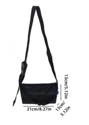 1pc Crossbody Bag Fashion Shoulder Bag Commuter Bag Chain Bag Versatile Simple Small Bag Shoulder Bag Water Proof Sling Bag Bucket Bag Students Travel Essentials Thanksgiving Purse Christmas Gifts Sid