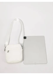 حقيبة رجالية صغيرة مربعة الشكل، حقيبة لليد والكتف لطلاب المدارس والجامعات والسفر، من الجلد مقاومة للماء، هدا