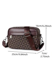 1pc Fashionable Versatile Casual Messenger Bag