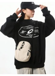 2025 New Fashionable Versatile Men s Small Square Bag Casual Simple Crossbody Bag Waterproof Shoulder Bag For Daily Commute Couple Bags