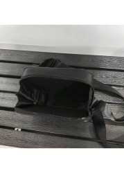 Unisex Magnetic Tape Design Small Square Crossbody Shoulder Bag Fashionable Casual Camera Bag For Men Women