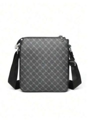 Men s Business Small Square Messenger Bag Casual Shoulder Crossbody Bag Crossbody Bag Sling Bag Chest Bag With Earphone Hole Lightweight For School Outdoor Christmas Gifts Scream Bag Winter Bag Thanks