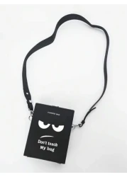 peach tree حقيبة رجالية مربعة الشكل، حقيبة كروس بودي، حقيبة كتف، حقيبة مربعة، حقيبة أعمال بغطاء رفرف مقاوم للماء م