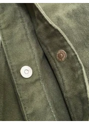 1pc Men Canvas Crossbody Bag Large Capacity Shoulder Bag Casual Minimalist Solid Color Mini Crossbody Bag Suitable For Gifts On Halloween Christmas Valentine s Day Autumn Winter School Supplies