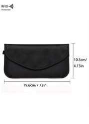 New Cross Border Car Key Signal Shielding Bag Anti Theft RFID Blocking Phone Signal Isolation Pouch Purse Essentials