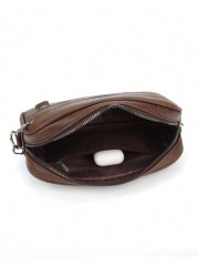 Men s Vintage Business Casual Shoulder Bag Can Be Hand Held And Cross Body Suitable For Daily Use College Father s Day Gift Valentine s Day Gift Side Bag Crossbody Bag Sling Bag Multi Functional Trave
