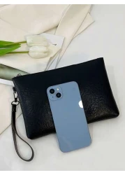 حقيبة رجالية كلاتش أنيقة وكاجوال ذات حبة الليتشي