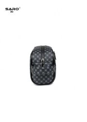 saroxi Men s Large Capacity Fashion Casual Outdoor Travel Hand Wrist Pouch Big Storage Portable High End Simple And Stylish Suitable For Office Gift For Young People Students Men Bag Gifts For Men Chr