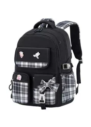 1pc Girl School Backpack Cute Children Backpack Girl Elementary Student Backpack With Compartments Back To School Gift