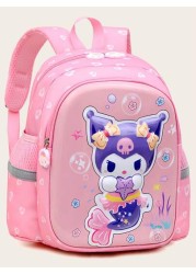 Sanrio حقيبة ظهر للأطفال بحماية الظهر والخفيفة الوزن من جزيئات صور كارتون سانريو ملودي، سينامون، كلاب