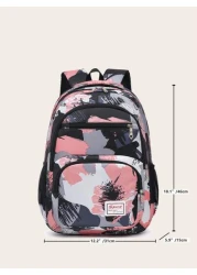 حقيبة ظهر أطفال ذات لون أحادي كاوي، حقيبة ظهر كاجوال سعة كبيرة، حقيبة ظهر مدرسية طلابية ذات لون أحادي بسيطة، ح