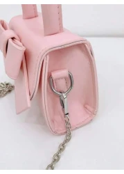 1 قطعة حقيبة يد صغيرة عصرية للفتيات، حقيبة كتف مزينة بالفراشات مع إغلاق بأزرار، مناسبة للخروجات والحفلات والت