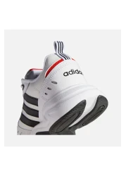 adidas حذاء رياضي رجالي - ستروتر أبيض-أحمر، رقم الموديل Eg2655