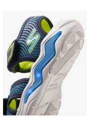 Skechers صندل Erupters 4 Big Boy المضيء - أزرق داكن 401670 L Nvbl