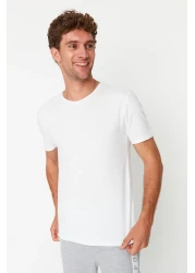  Collection Black-White Slim Fit Short Sleeve T-Shirts 100% Cotton 2-Pack - Tmnss19Bo0075