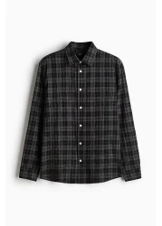H&M Loose Fit Textured shirt