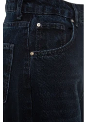  Collection Midnight Blue High Waist Wide Leg Jeans TWOSS23JE00083