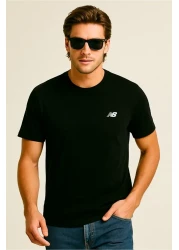New Balance Nb Classic Basic Logo Men's Black Tshirt