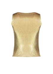  Collection Gold Leaf Thin Blouse Twoss23Bz00693