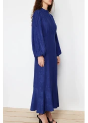  Modest فستان منسوج من قماش الجاكار الأزهار من ساكس TCTSS24EB00064