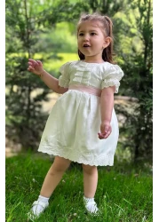 Baby Animals Summer Dress Short Sleeve Tulle Tutu Lined Girl's Dress Baby Clothing Baby Girl Dress