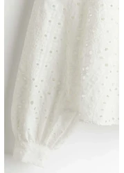 H&M Broderie anglaise blouse