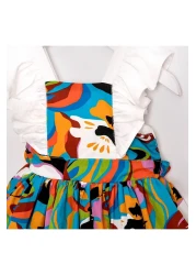 ministok فستان ملون