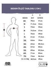 qubo sportswear & company تي شيرت qubo للجنسين من القطن المطبوع ذو رقبة دائرية وأكمام قصيرة باللون الأسود