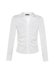  Collection إكرو - قميص منسوج بقصة ضيقة/مجهزة TWOSS23GO00177