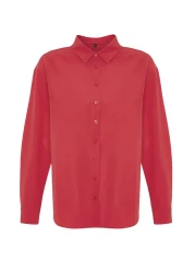  Collection Pomegranate Flower Loose Fit Woven Shirt Twoaw20Go0107