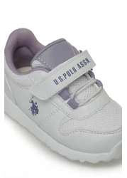 U.S. Polo Assn. Original U.S. Polo Assn. Girl's White Color Sneaker