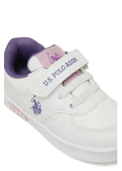 U.S. Polo Assn. Original U.S. Polo Assn. White Girl's Sneaker