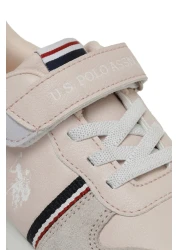 U.S. Polo Assn. حذاء رياضي KOPZA 3PR باللون الوردي للفتيات
