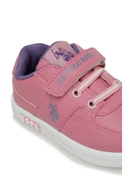U.S. Polo Assn. Cameron 3fx Pink Girls' Sneakers