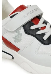 U.S. Polo Assn. DORENA 3FX White Boys' Sports Shoes