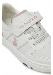 U.S. Polo Assn. Original U.S. Polo Assn. Girl's White Sneaker